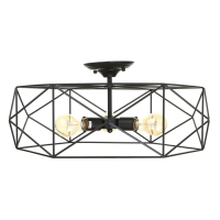 Светильник 2463/3E27 40Вт черный 58х58х22 см BayerLux