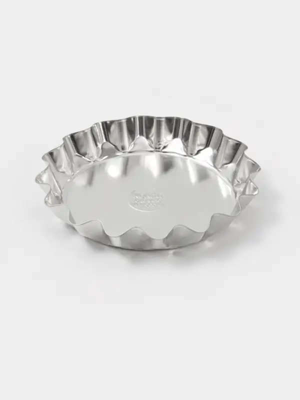 Форма для выпечки универсальная, d=14.4 см, h=2.6 см, жесть, серебристая