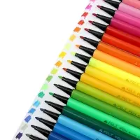 Фломастеры 24 цветов, в пластиковом пенале