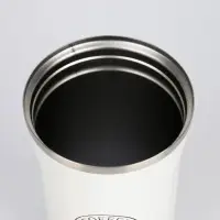 Термостакан Мастер К Original Coffee, 500 мл, сохраняет тепло 10 ч, нержавеющая сталь, белая