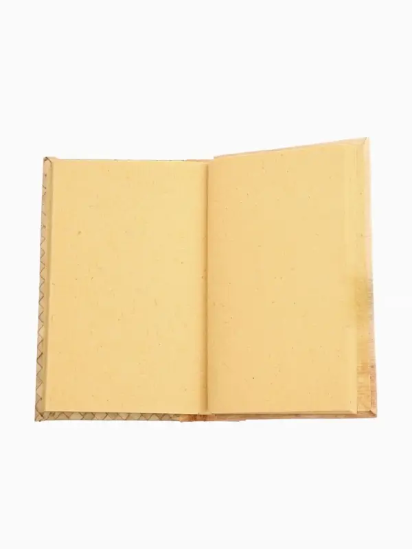 Записная книжка плетёная, 48 листов, 17&times;22&times;2 см, бежевая