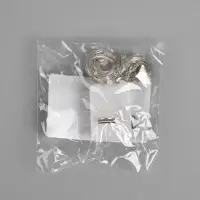 Гирлянда &laquo;Нить&raquo; 2 м роса, IP20, серебристая нить, 20 LED, 3 режима, батарейки AG13&times;3 (в комплекте), свечение белое