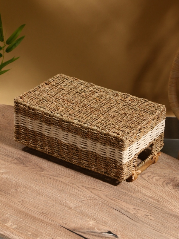 Корзина плетеная 36x21x15 см, сиграсс