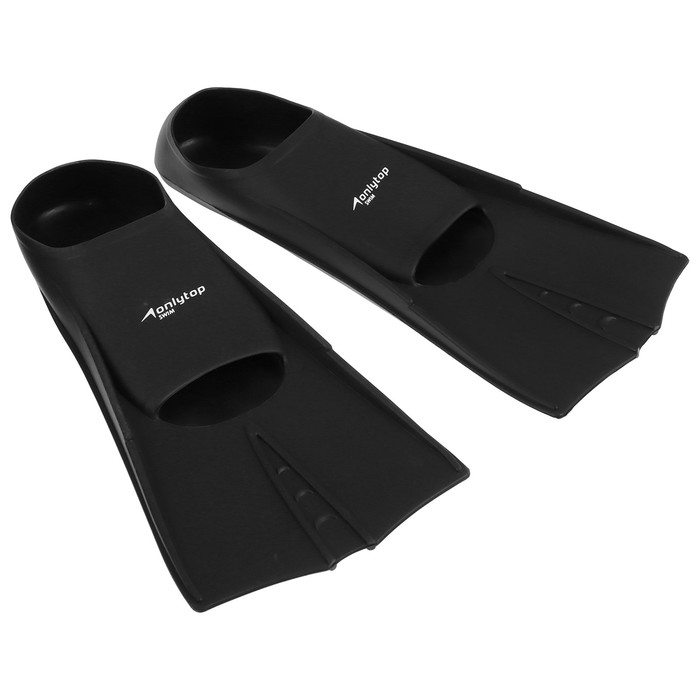 Ласты для плавания ONLYTOP, р. 42-44, цвет чёрный Ласты для плавания ONLYTOP, р. 42-44, цвет чёрный