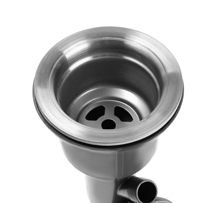 Кухонная мойка ZEIN M02, S=3.0 и 0.7мм, смеситель, корзины, разделочная доска, сифон, графит Кухонная мойка ZEIN M02, S=3.0 и 0.7мм, смеситель, корзины, разделочная доска, сифон, графит