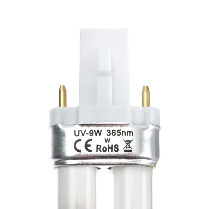 Сменная лампа Luazon LUF-20, ультрафиолетовая, UV-9W, 9 Вт, белая Сменная лампа Luazon LUF-20, ультрафиолетовая, UV-9W, 9 Вт, белая