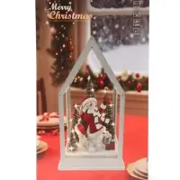 Фигурка светодиодная &laquo;Снеговик&raquo;, новогодняя, 3хАА, музыка, свет, USB, 13.3&times;13&times;28 см
