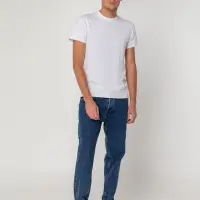 Футболка мужская T-bolka Stretch, белая, размер S