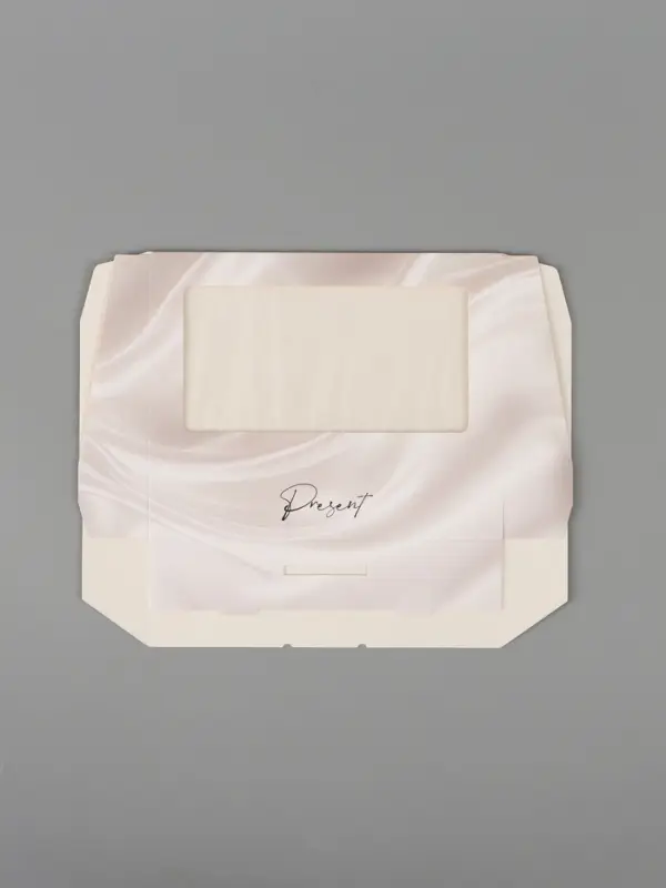 Коробка подарочная с окном &laquo;Лепестки&raquo;, 20&times;12&times;4 см, самосборная