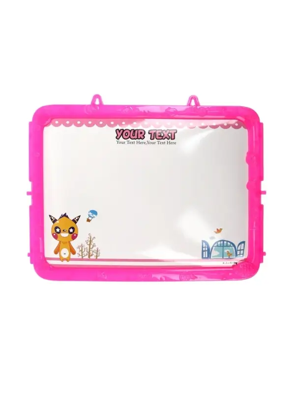 Доска магнитная двухсторонняя, под маркер и мел на подставках (мел, маркер, магниты), МИКС