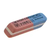 Ластик Koh-I-Noor BLUE STAR 6521/80, красно-синий