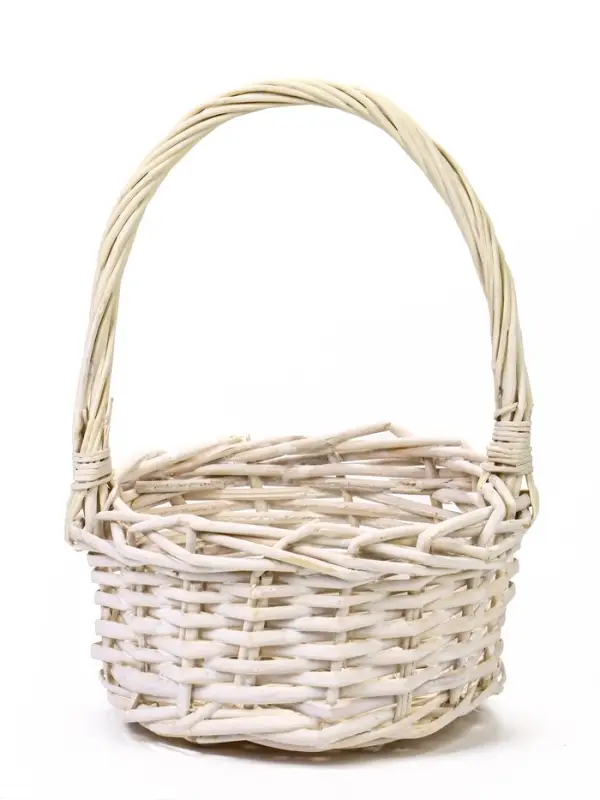 Корзина плетёная для хранения &laquo;Косичка&raquo;, 17&times;17&times;9 см, ручка h=16 см