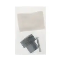 Ручка-кнопка CAPPIO PK328, d=23 мм, цвет графит, 8 шт.
