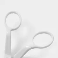 Ножницы кондитерские Доляна, 13&times;5.5 см, пластик, белые