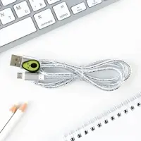 Кабель с доп элементом Micro USB, цвет микс.