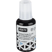 Корректирующая жидкость 20млBlack & White быстр.,кисточка