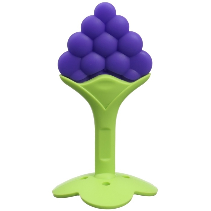 Набор прорезывателей силиконовых «Мой Зайка», с погремушкой, 3 шт., на присоске, в кейсе, Крошка Я