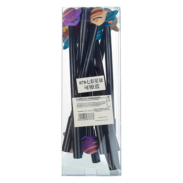 Ручка - прикол Calligrata «Планеты», гелевая, МИКС