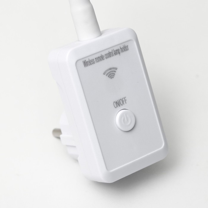 Бра с ПДУ "Синди" Е27 15Вт белый 4х2х33см