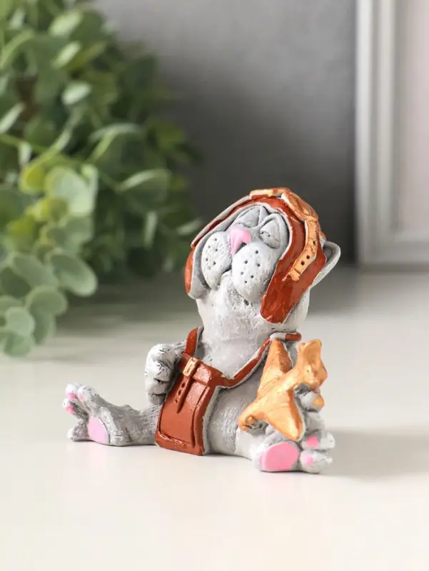 Фигурка полистоун &laquo;Кот летчик&raquo;, 6.3&times;8.7&times;7.5 см