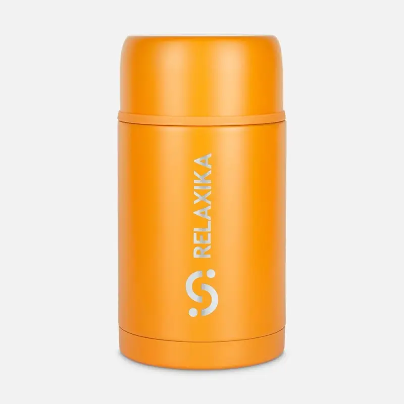 Термос для еды Relaxika 1000, желтый