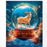 Календарь 2027, настенный, А2 &laquo;Мечта&raquo;