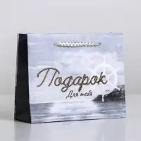 Пакет подарочный ламинированный, упаковка, Present for you, S 15&times;12&times;5.5 см