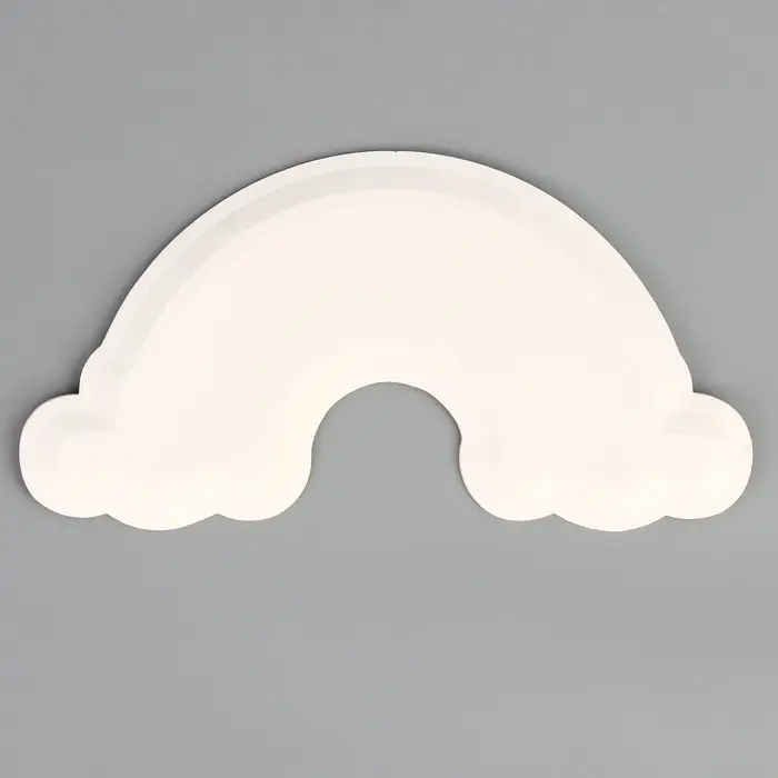 Тарелка одноразовая бумажная «Радуга» Тарелка одноразовая бумажная «Радуга»