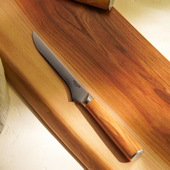 Нож кухонный SL Home «Оливия», обвалочный, лезвие 14 см, дамасская сталь, цвет коричневый Нож кухонный SL Home «Оливия», обвалочный, лезвие 14 см, дамасская сталь, цвет коричневый