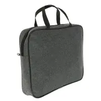 Папка с ручками текстильная А4, Офис - премиум &laquo;Графит&raquo;, для бумаг, для офиса, 350&times;270&times;60 мм, ПДМ-111