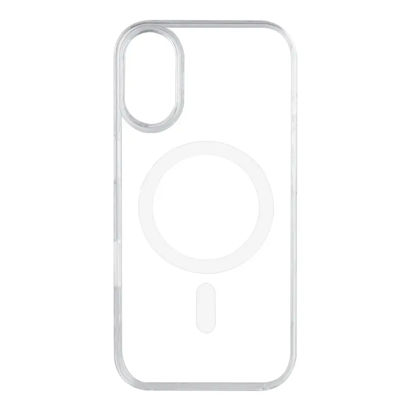 Чехол для iPhone 17 Clear Case PC (MagSafe + анимация NFC) ORG