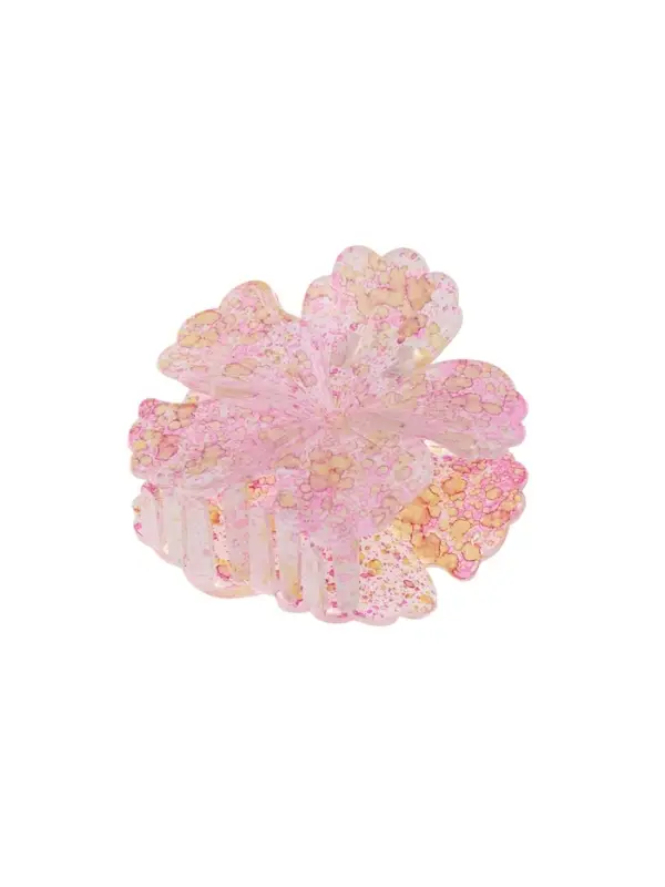 Краб для волос "Артемида" цветок, 7,5х7,5 см, микс