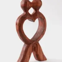 Сувенир &laquo;Любовь&raquo;, 14&times;3.5&times;25 см, дерево, коричневый
