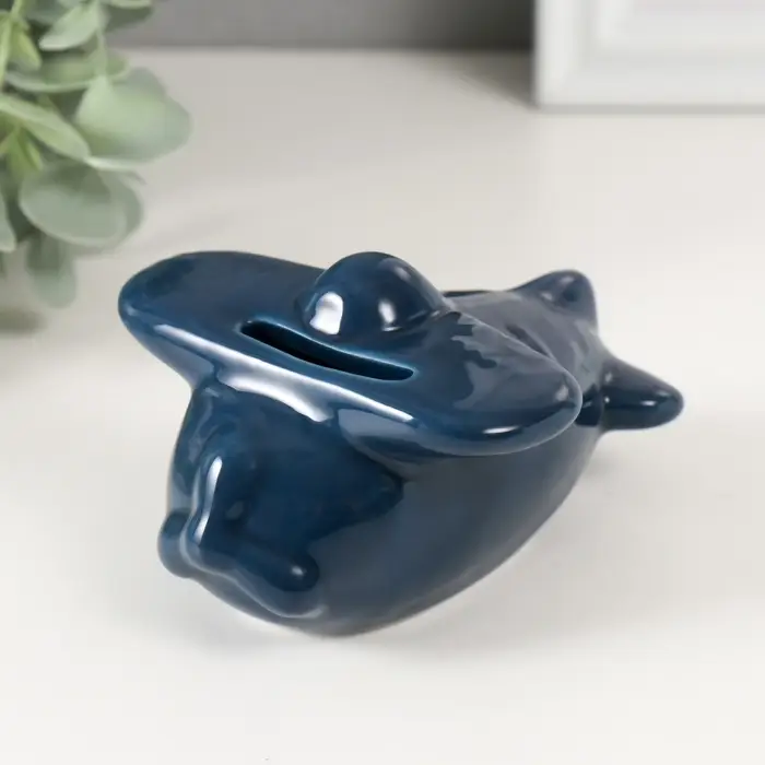 Копилка для денег &laquo;Маленький самолёт&raquo;, керамика, 10.5&times;9&times;5.5 см