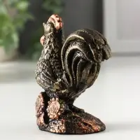 Фигура "Золотой петух" 9,7х8х5 см Фигура "Золотой петух" 9,7х8х5 см