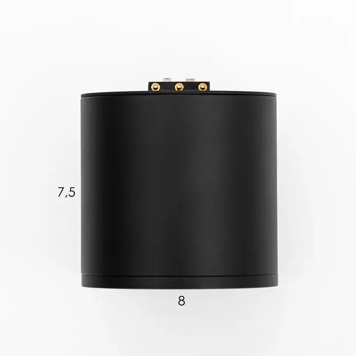 Светильник трековый BayerLux SLIM &laquo;Бочонок&raquo;, LED, 8 Вт, 3000K-6000К, 48 В, CRI90, 8&times;8&times;6.2 см, чёрный