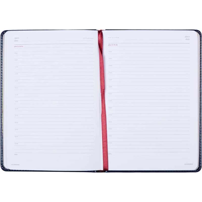 Ежедневник недатированный синий,А5,145х205мм,136л, Sidney NEBRASKA 3-128/04