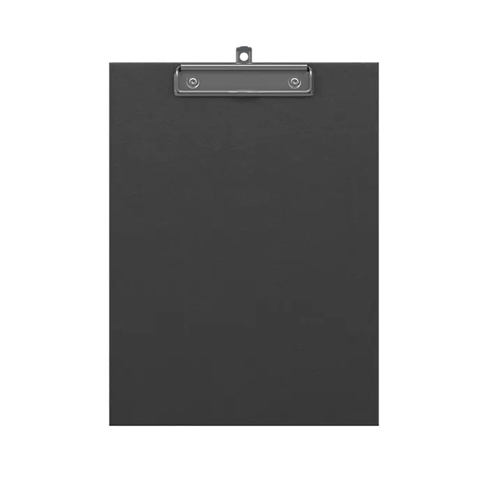 Планшет с зажимом А4, 2 мм, ErichKrause Standard, бумвинил, черный