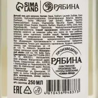 Детский гель для купания без слёз, 250 мл, с экстрактами ромашки, череды и протеинами пшеницы, 0+, Беби Буль
