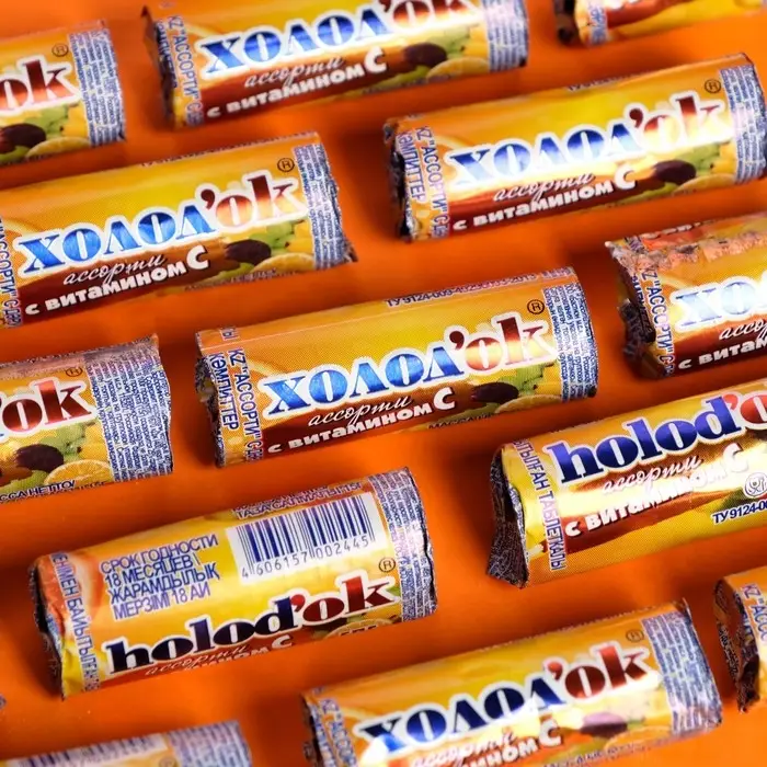 Конфеты &laquo;Холодок&raquo; таблетированные со вкусом мультифрукт с витамином С в стике, 15 г