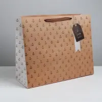 Пакет подарочный ламинированный, упаковка, For you, XL 49&times;40&times;19 см