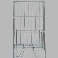 Корзина для распродаж 40х40х75 см , цвет хром Корзина для распродаж 40х40х75 см , цвет хром