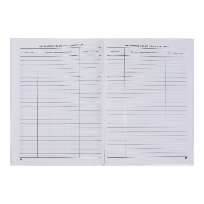 Классный журнал для 1-4 классов А4, 96 листов, твёрдая обложка, белый блок Классный журнал для 1-4 классов А4, 96 листов, твёрдая обложка, белый блок