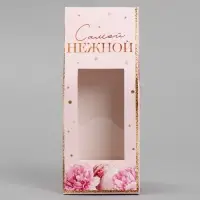 Коробка складная «8 марта», 5.7 х 14.5 х 3.5 см
