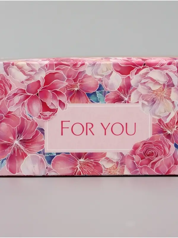 Коробка подарочная для макарун &laquo;Для тебя&raquo;, 18&times;5.5&times;5.5 см