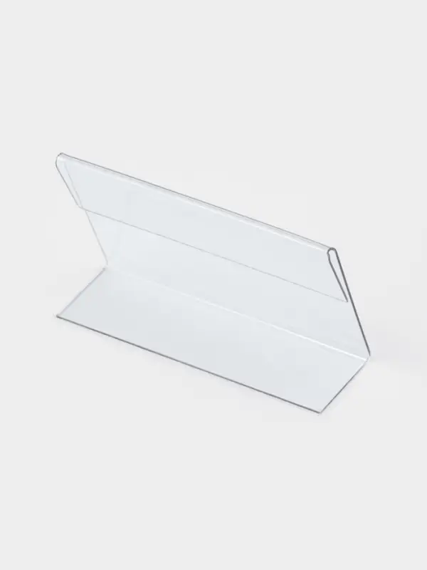 Ценникодержатель, 6&times;2&times;4 см, ПЭТ 0.5 мм