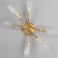 Люстра &laquo;Рико&raquo; 6&times;40 Вт Е27 бронза 60&times;40&times;20 см