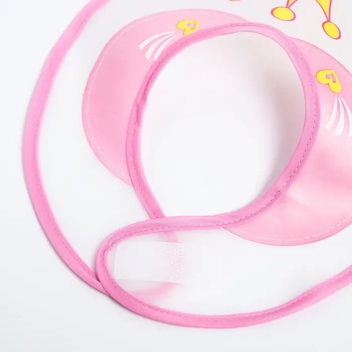 Нагрудник для кормления M&B &laquo;Наша принцесса&raquo; непромокаемый на липучке, с карманом