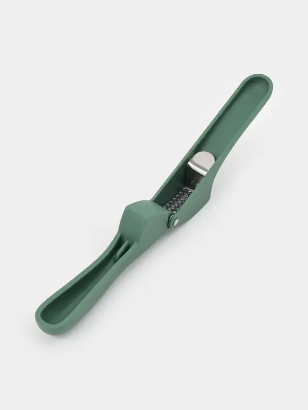 Пресс для чеснока Доляна &laquo;Уточка&raquo;, 16 см, зелёный