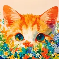 Пакет подарочный ламинированный &laquo;Котик&raquo; 11.5&times;14.5&times;6.5 см